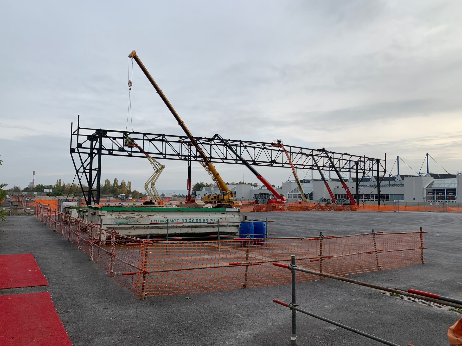 Construction métallique pour le Parc des Expositions de Reims - 5