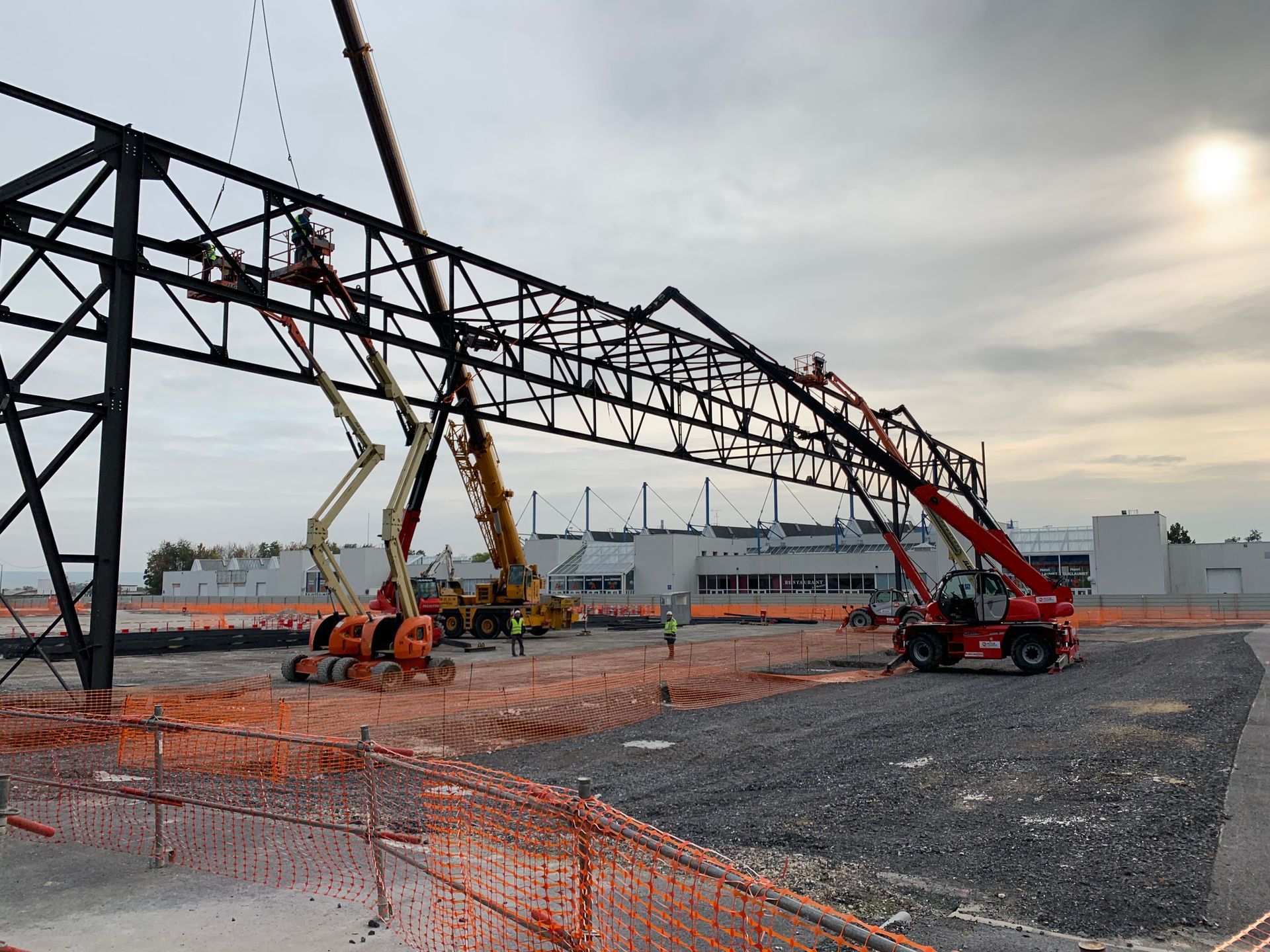 Construction métallique pour le Parc des Expositions de Reims - 6