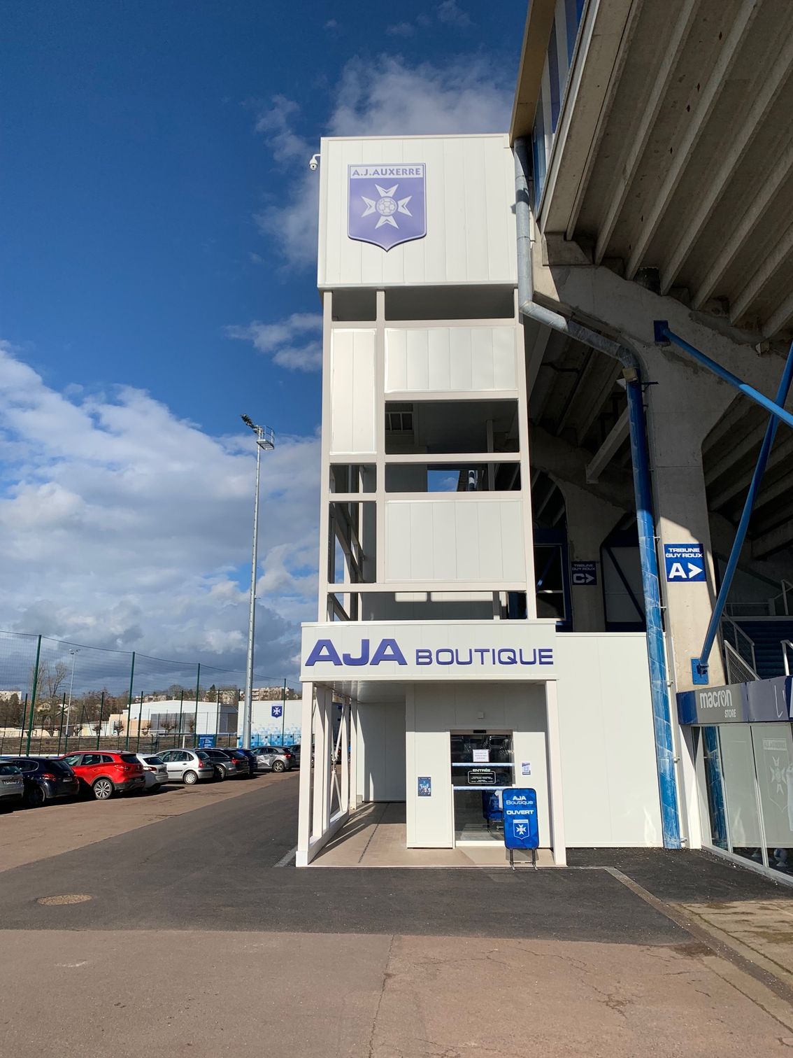 Construction métallique pour AJA Musée - 2