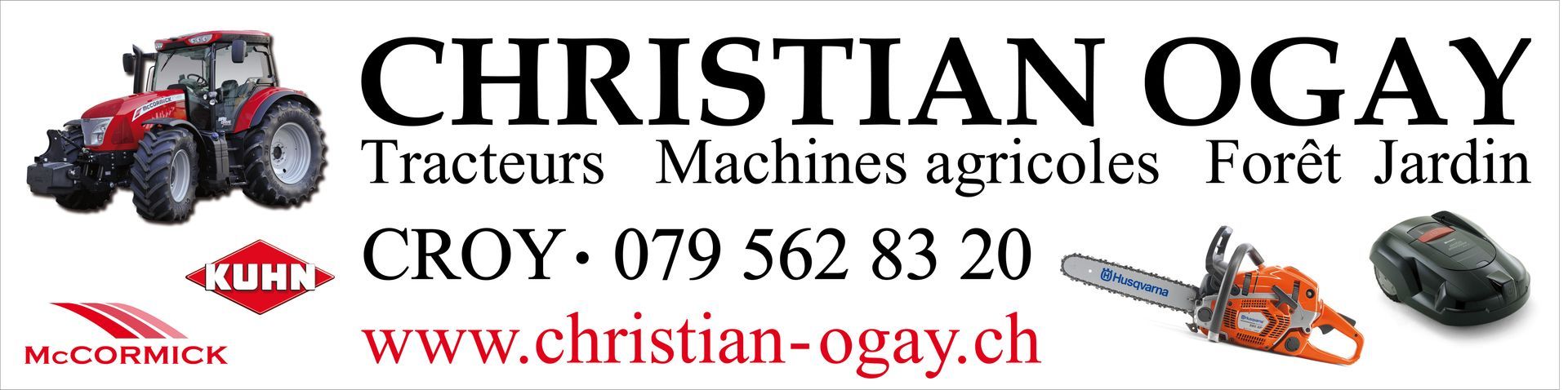 Christian Ogay tracteurs machines agricoles