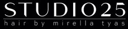 STUDIO25, hair by mirella tyas-logo