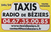 Logo Taxi Radio Béziers