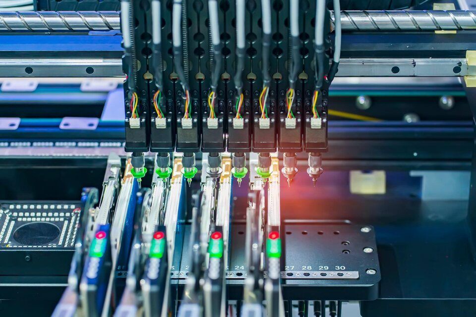 Rickli Elektro GmbH – Kabel in einem Schaltschrank