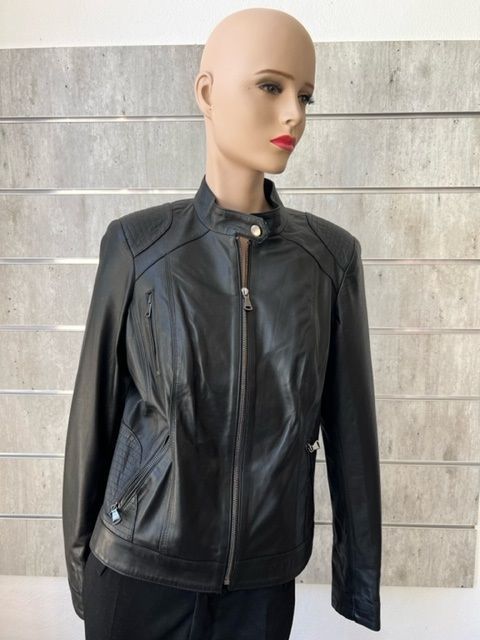 veste en cuir femme