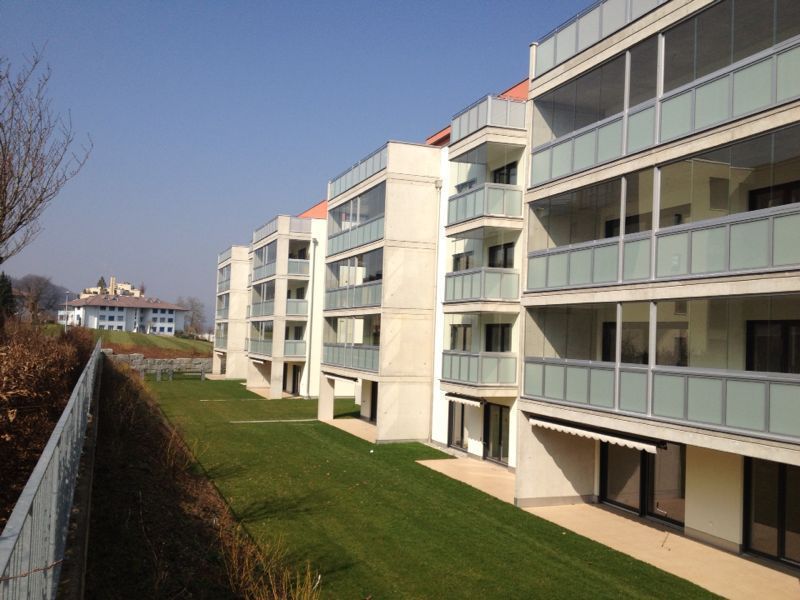 Ganzglas Parallel-Schiebesyteme Zurzach - Wiga Technic AG