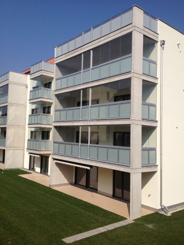 Ganzglas Parallel-Schiebesyteme Zurzach - Wiga Technic AG