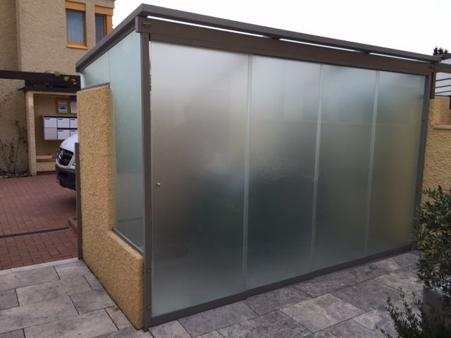 Ganzglas Parallel-Schiebesyteme Birmesdorf- Wiga Technic AG