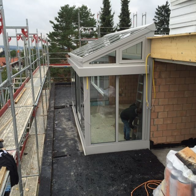 Wohnraumerweiterung Terrassenhaus Pfäffikon ZH - Wiga Technic AG