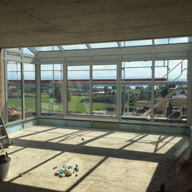 Wohnraumerweiterung Terrassenhaus Pfäffikon ZH - Wiga Technic AG