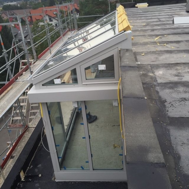 Wohnraumerweiterung Terrassenhaus Pfäffikon ZH - Wiga Technic AG