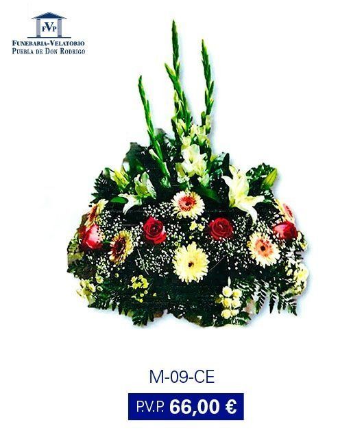 Un ramo de flores con un precio de 66,00 euros