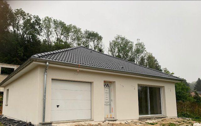 Maison 4 pans en pointe de diamant