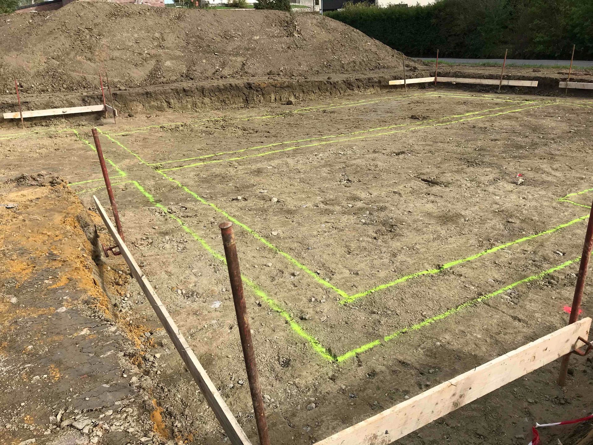 Travaux de terrassement