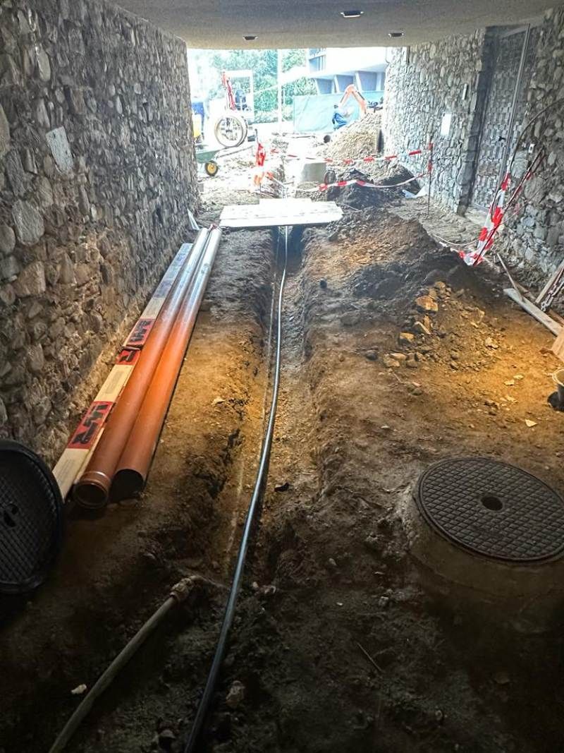 restauro completo di una zona bagno