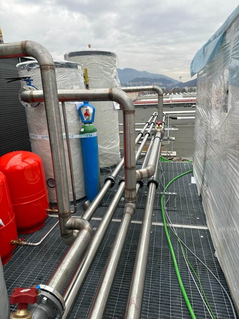 impianti di riscaldamento industriali