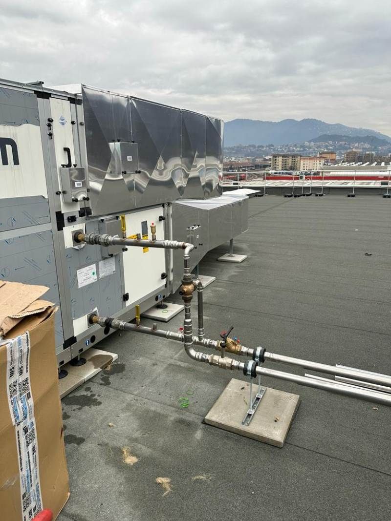 impianti di riscaldamento per industrie