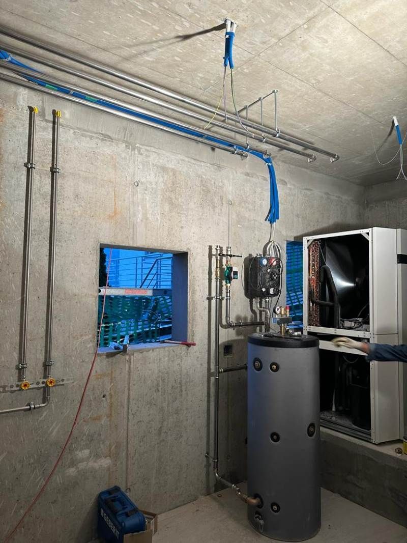 installazione pompa di calore