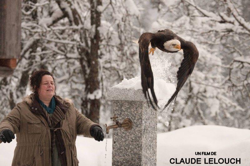 Notre fontaine dans un film de Claude Lelouch granit de Combloux