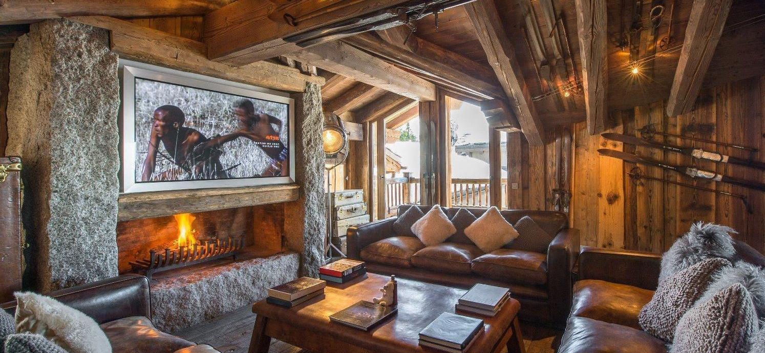 Chalet en granit du Mont-Blanc