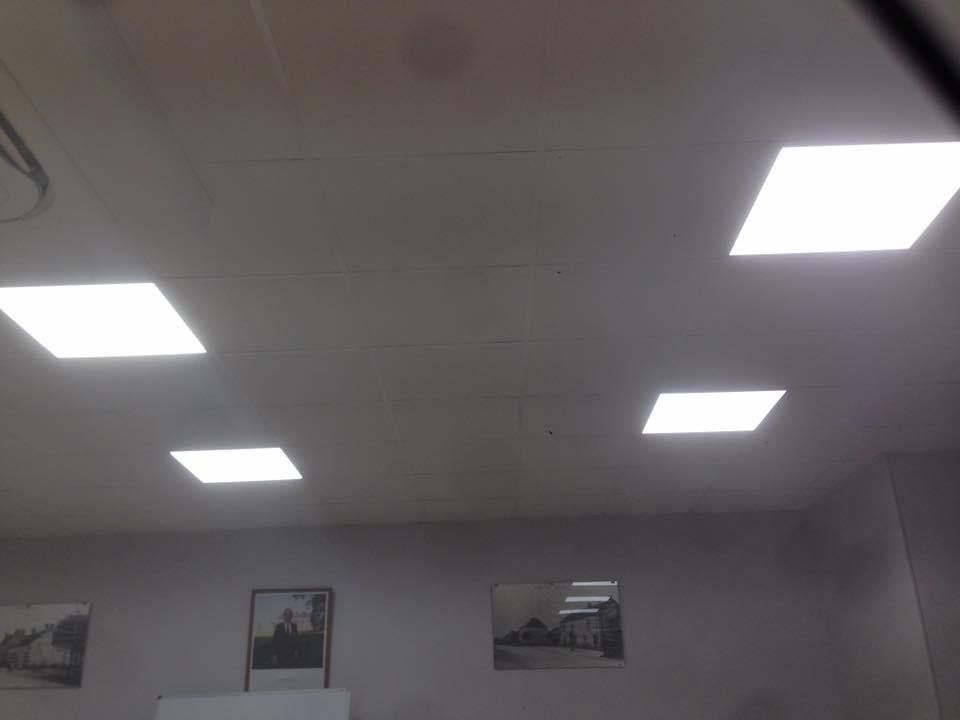 Éclairage plafond