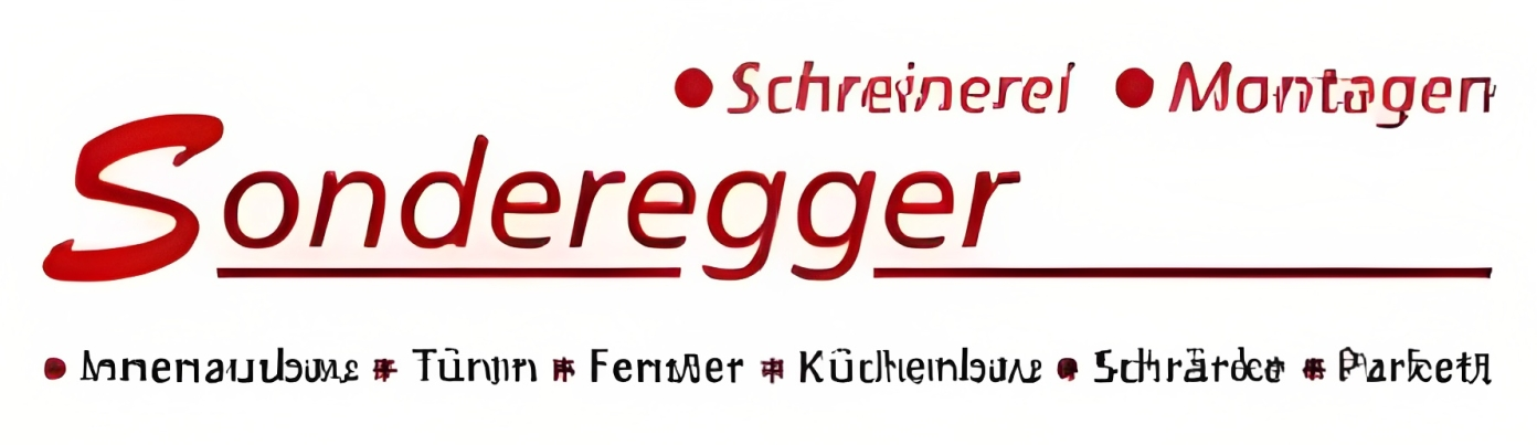 Sonderegger Schreinerei/Montagen | Innenausbau-Türen-Fenster-Küchen-Schränke-Böden-Umbau-logo