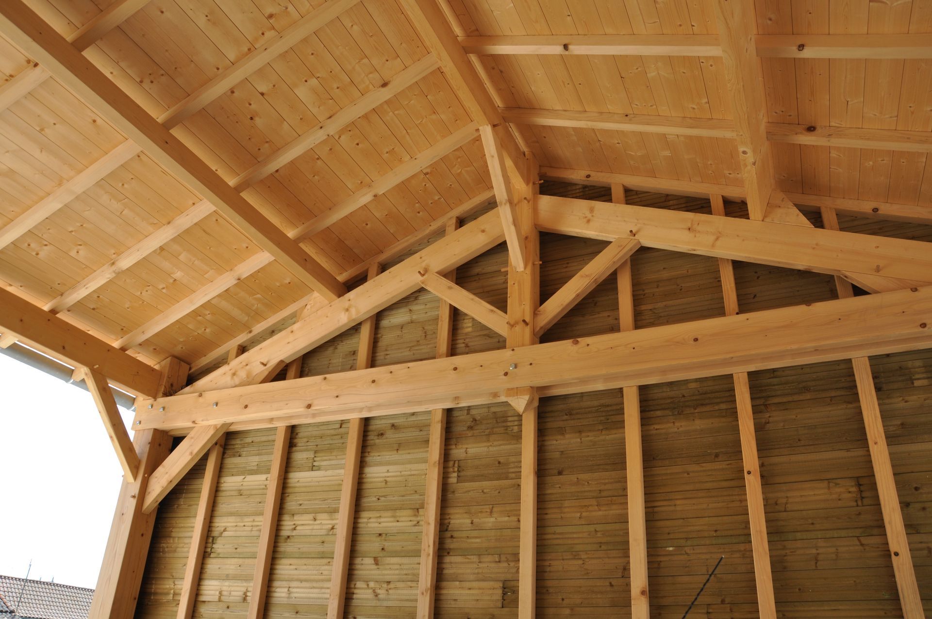 Abri en ossature bois