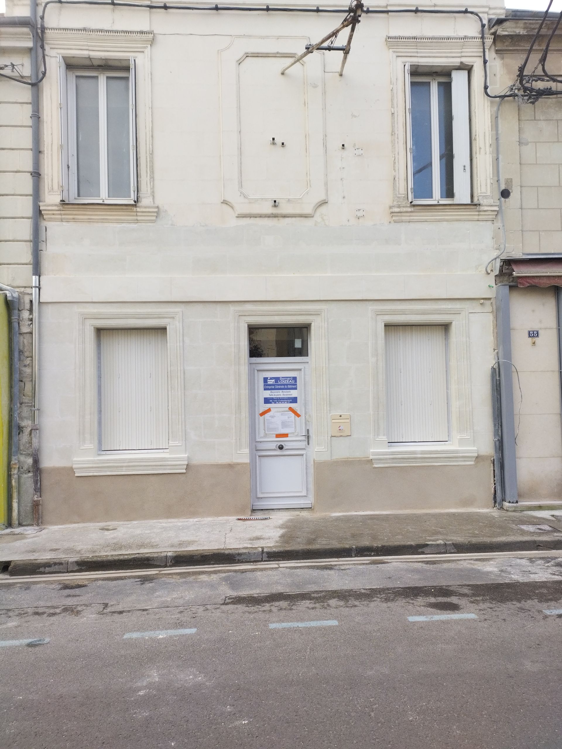 Après modification de façade