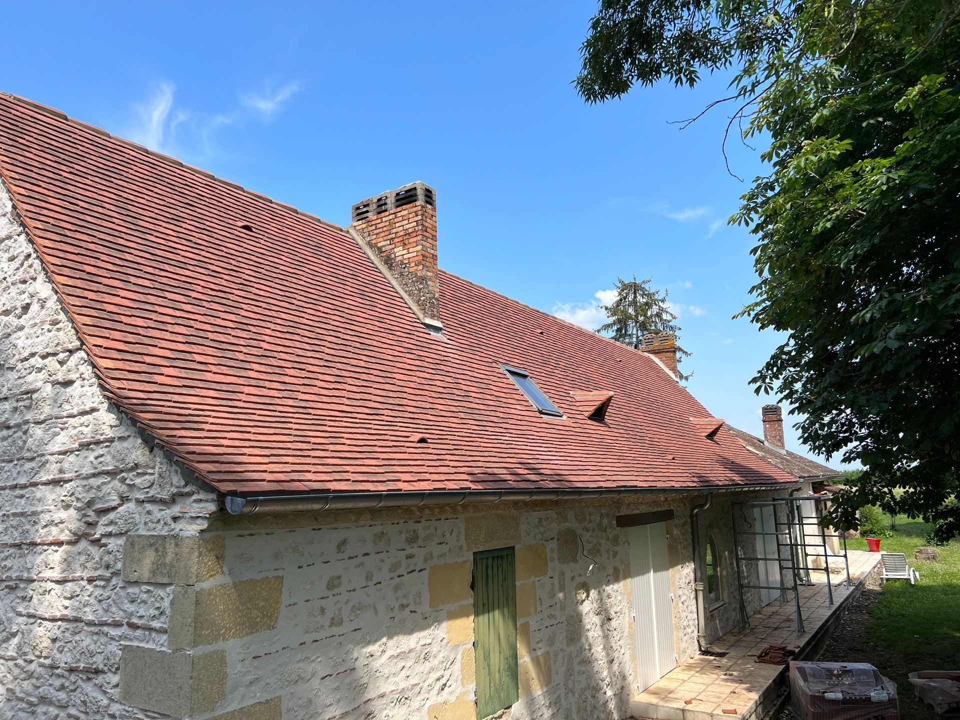 Couverture en tuiles