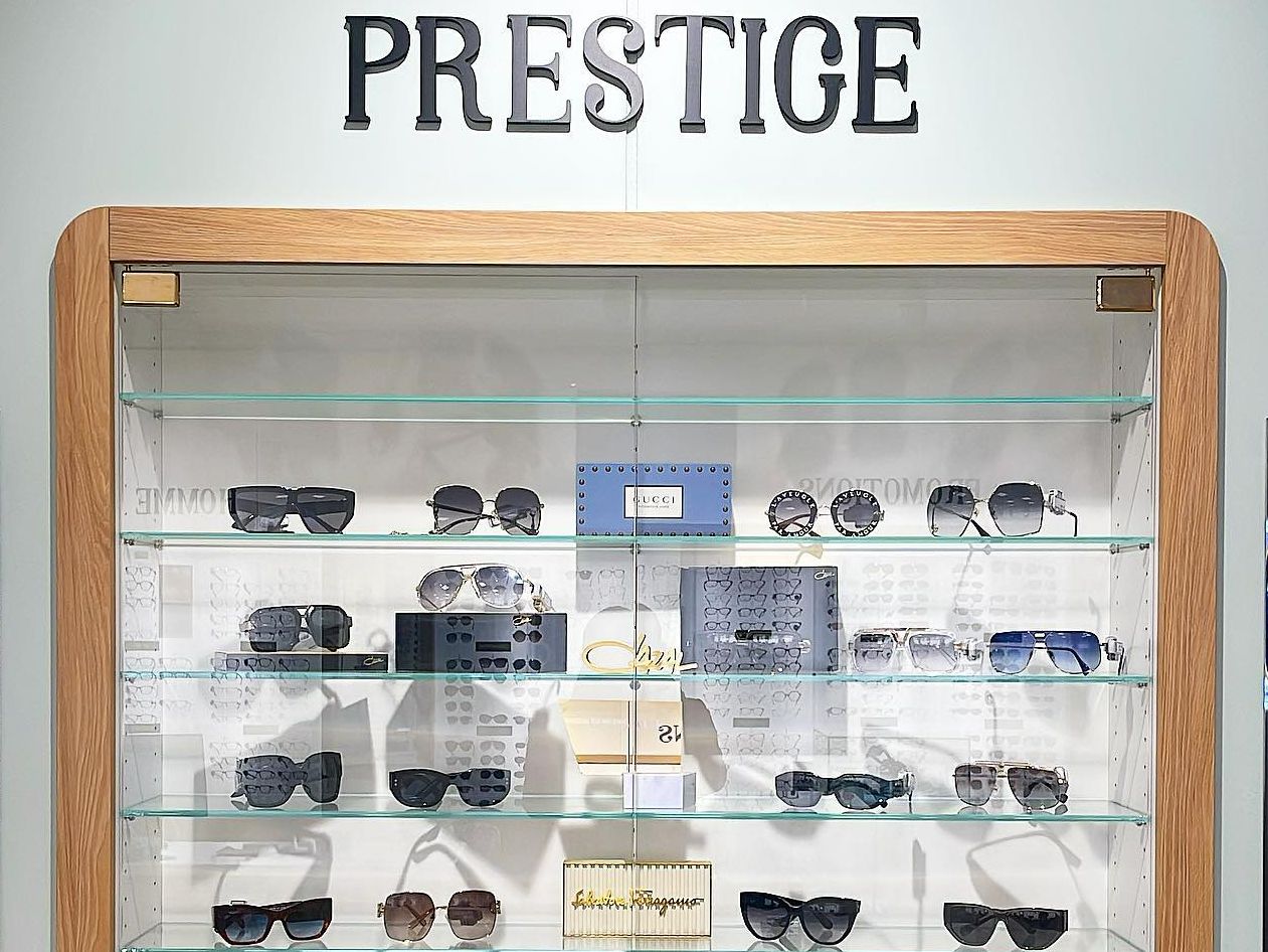 Gamme de lunettes de soleil Prestige