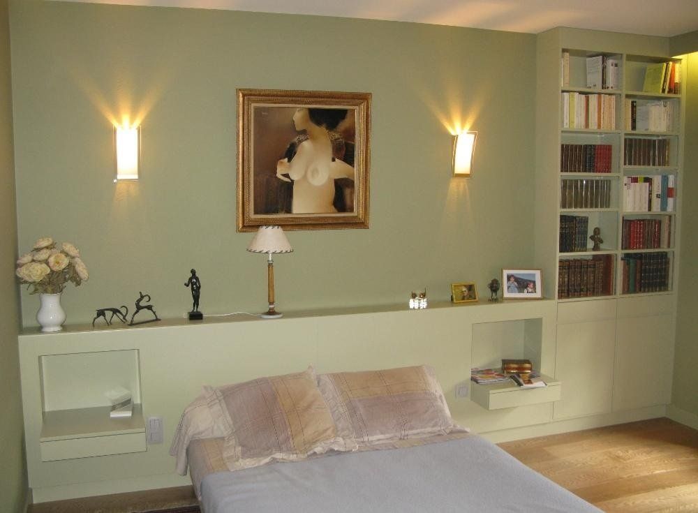 Tête de lit laquée