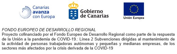 A sign that says fondo europeo de desarrollo regional