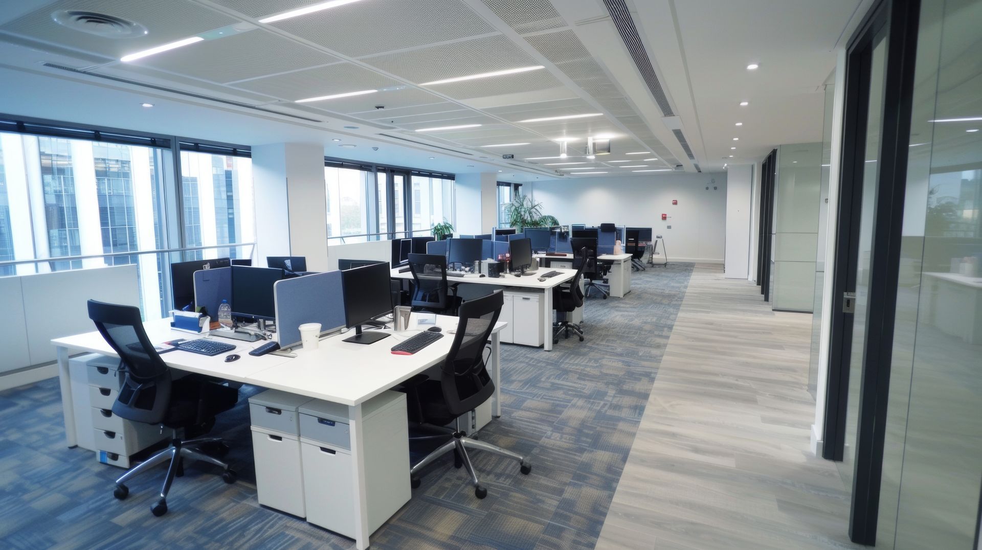 Open space d'une entreprise