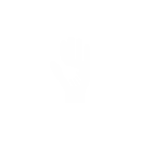 Illustration blanche d'une main stylisée.