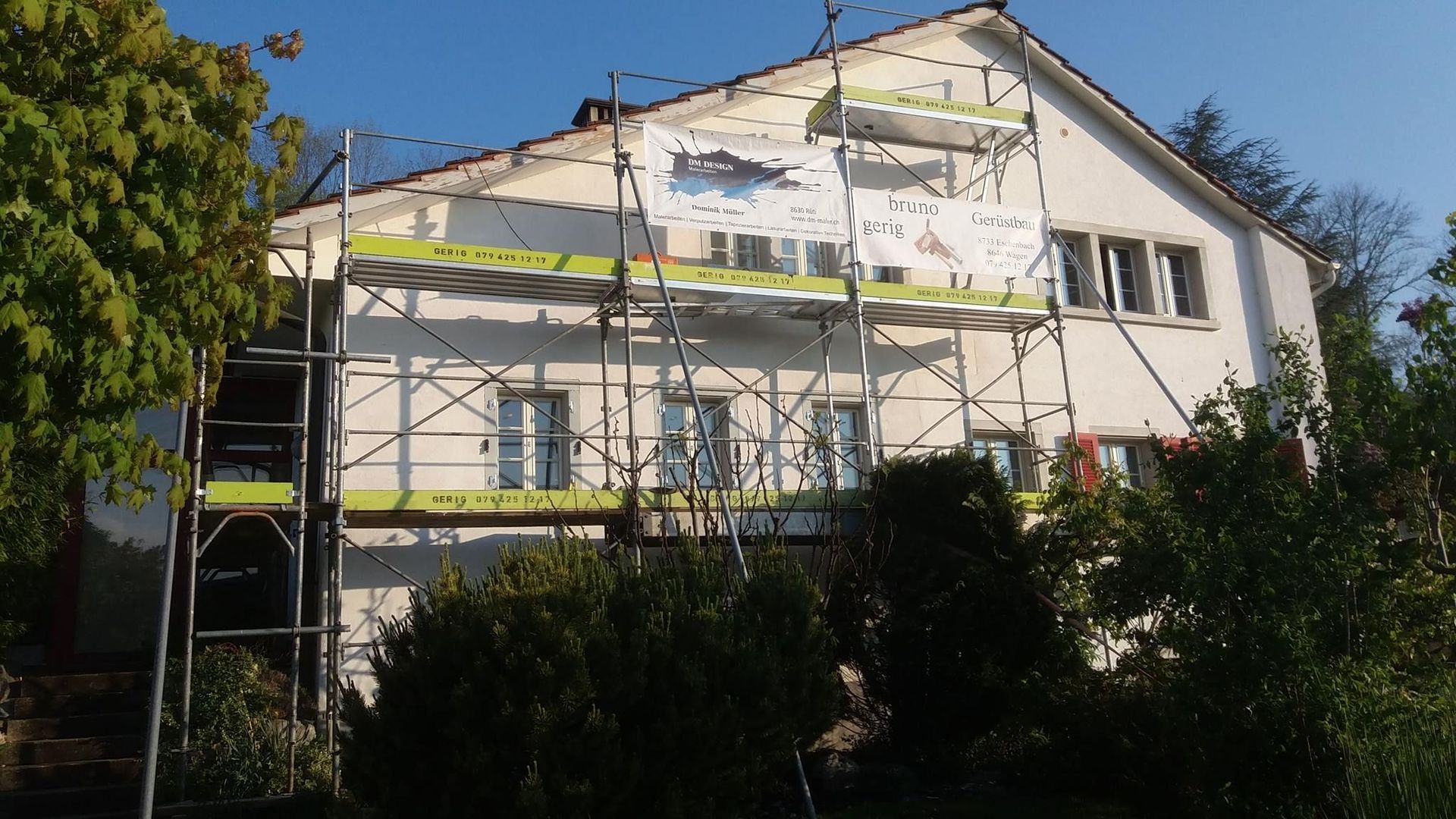 Fassadenrenovation - DM Design Malerarbeiten