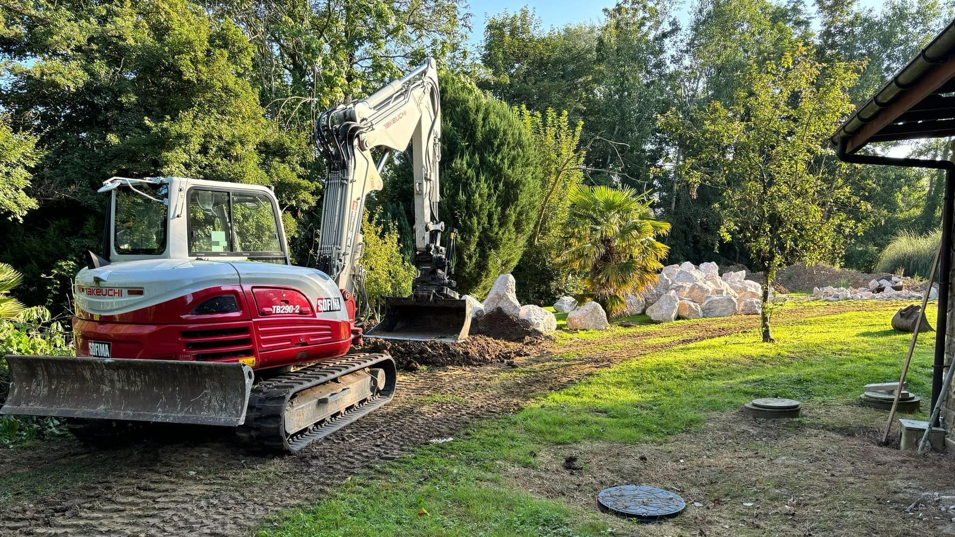 Démolition d'un terrain