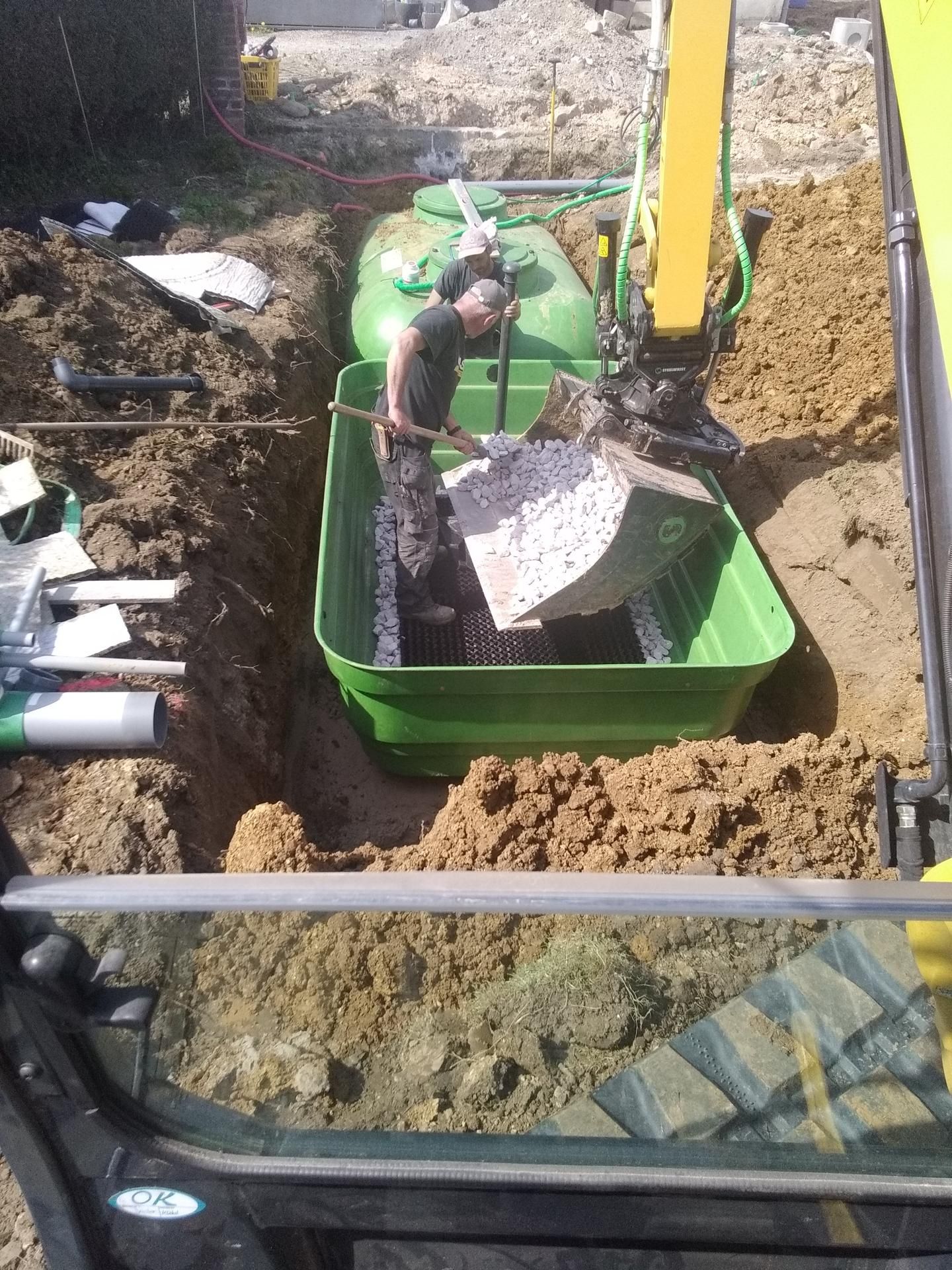 Mise en place professionnelle d'une microstation d'épuration