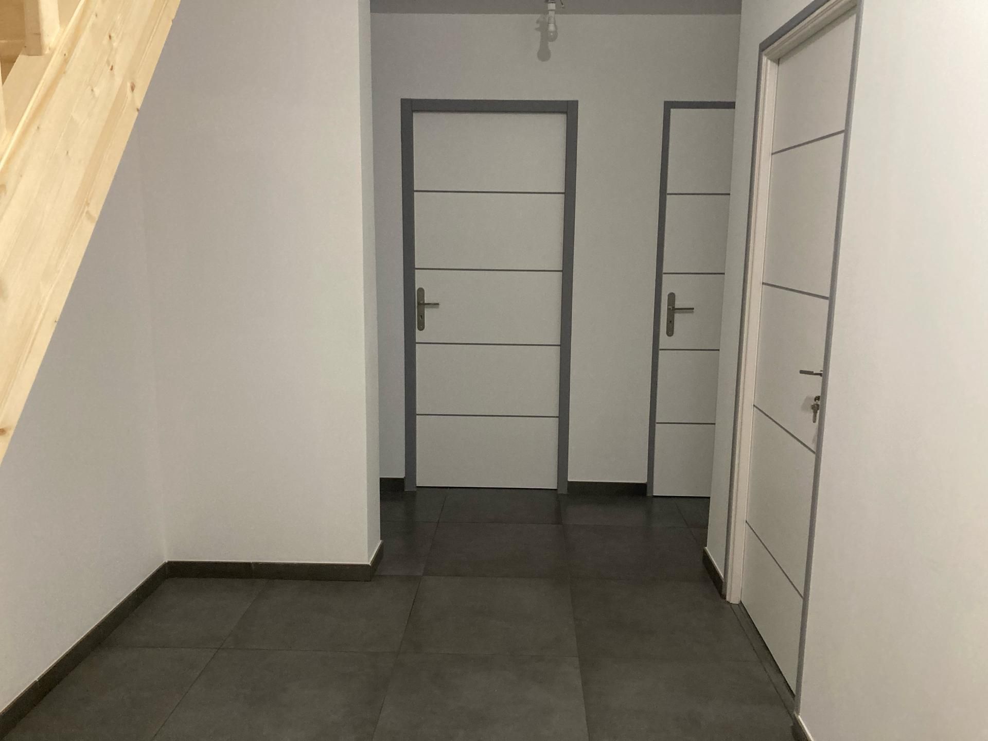 Un couloir récemment aménagé