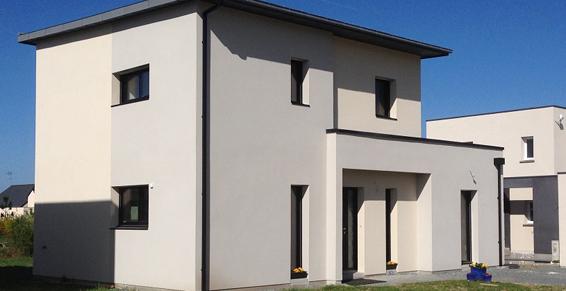 Enduit gratté hydraulique sur isolation