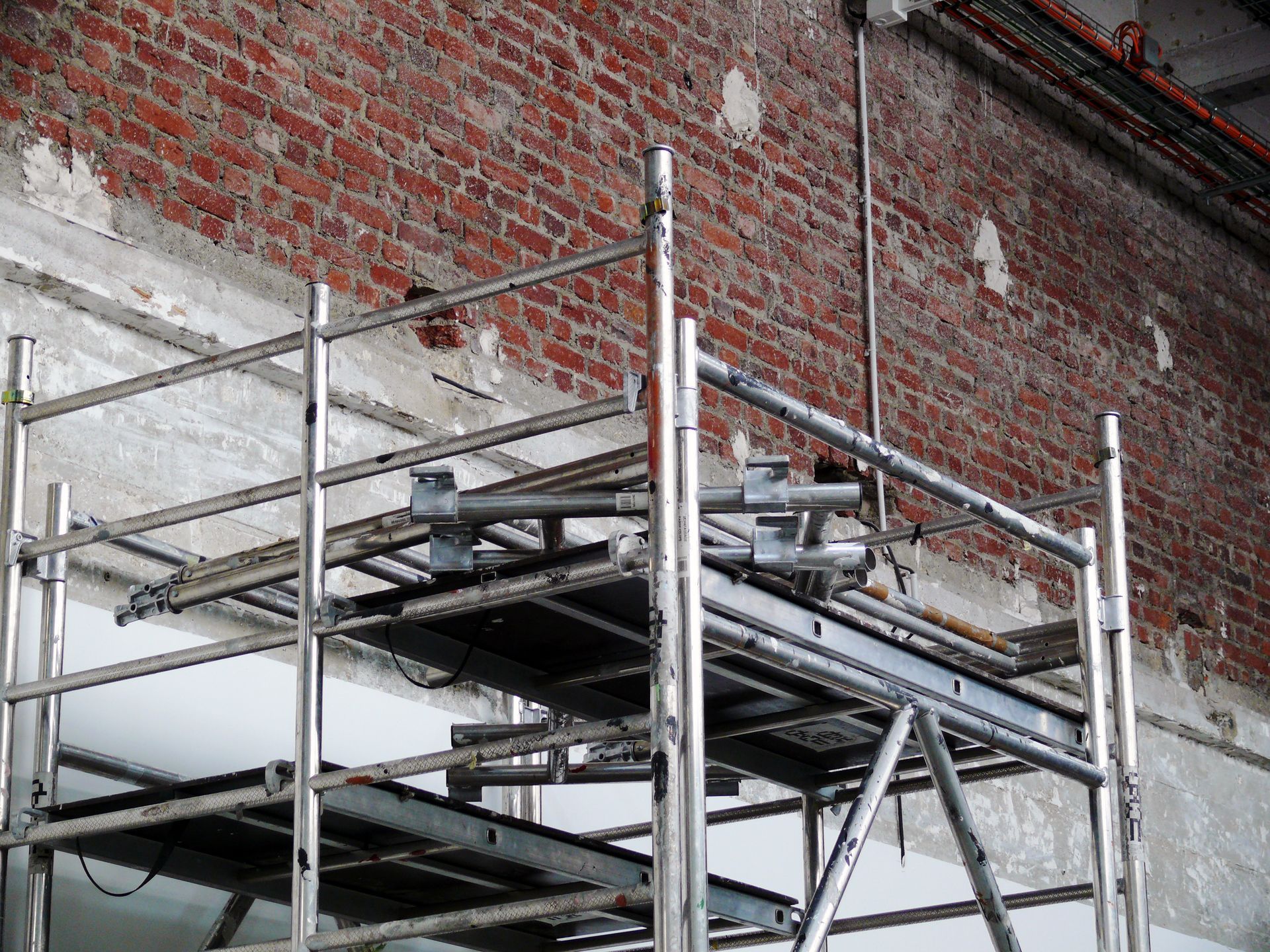 Nettoyage de façade Échaffaudage travaux