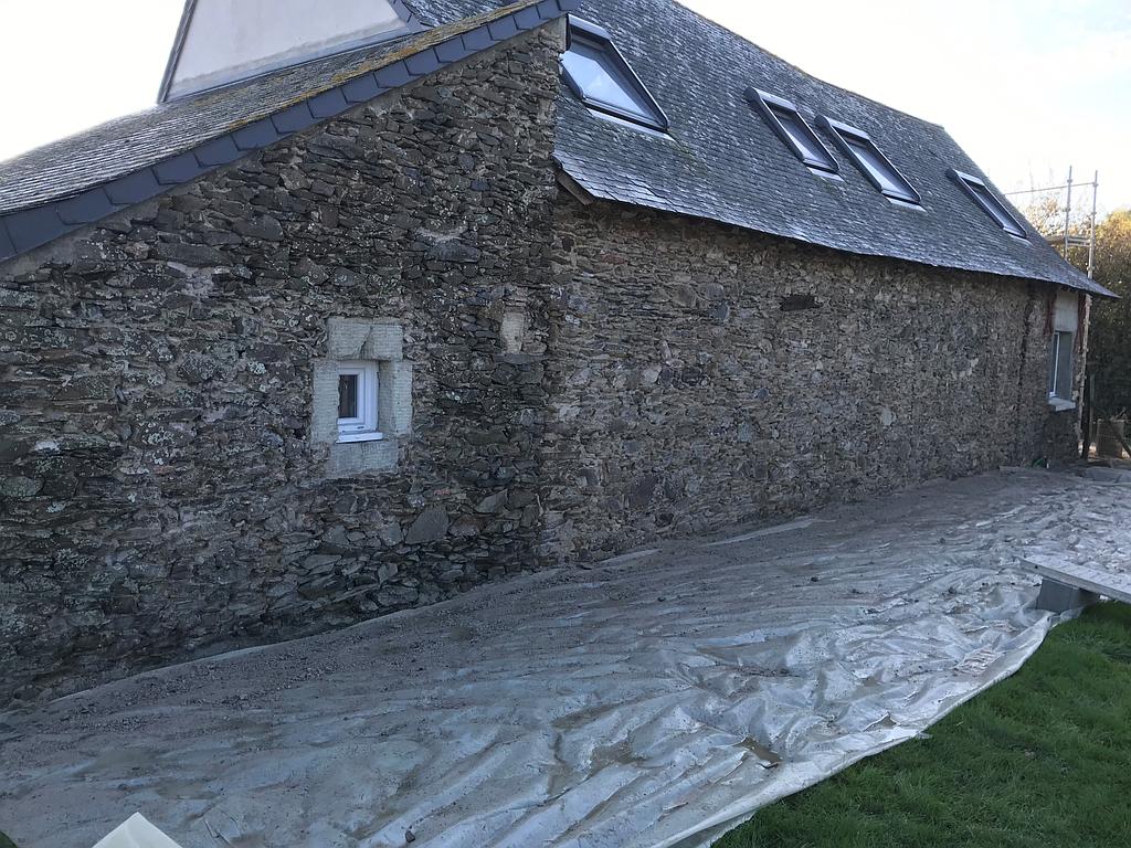 Avant ravalement de façade