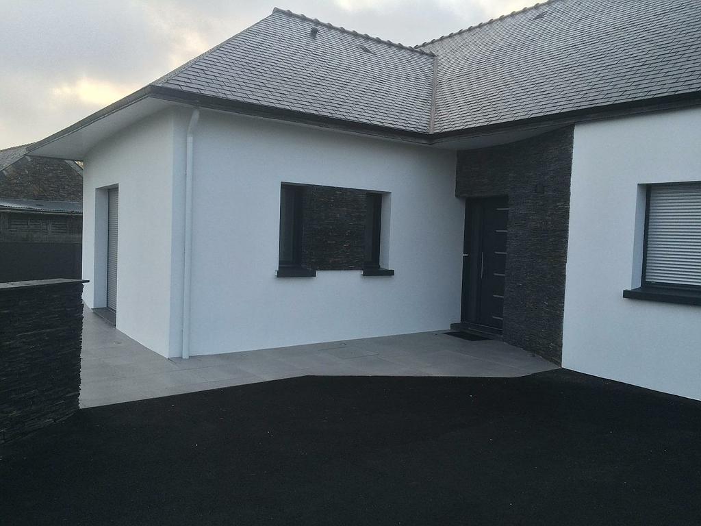 Enduit lissé taloché + peinture