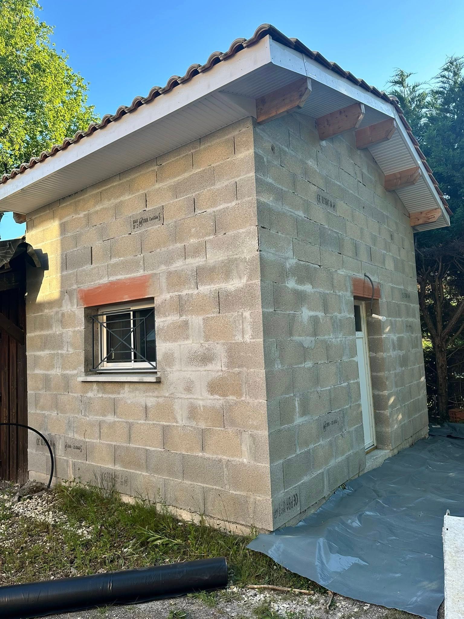 Avant la rénovation de façade