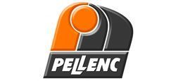 Es un logotipo de una empresa llamada Pellenc.