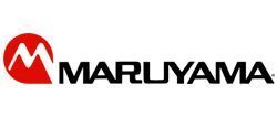 El logotipo de Marliyama es un logotipo rojo y negro sobre un fondo blanco.