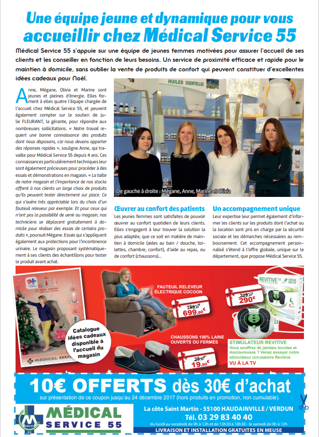 Article de presse sur Alpha Médical