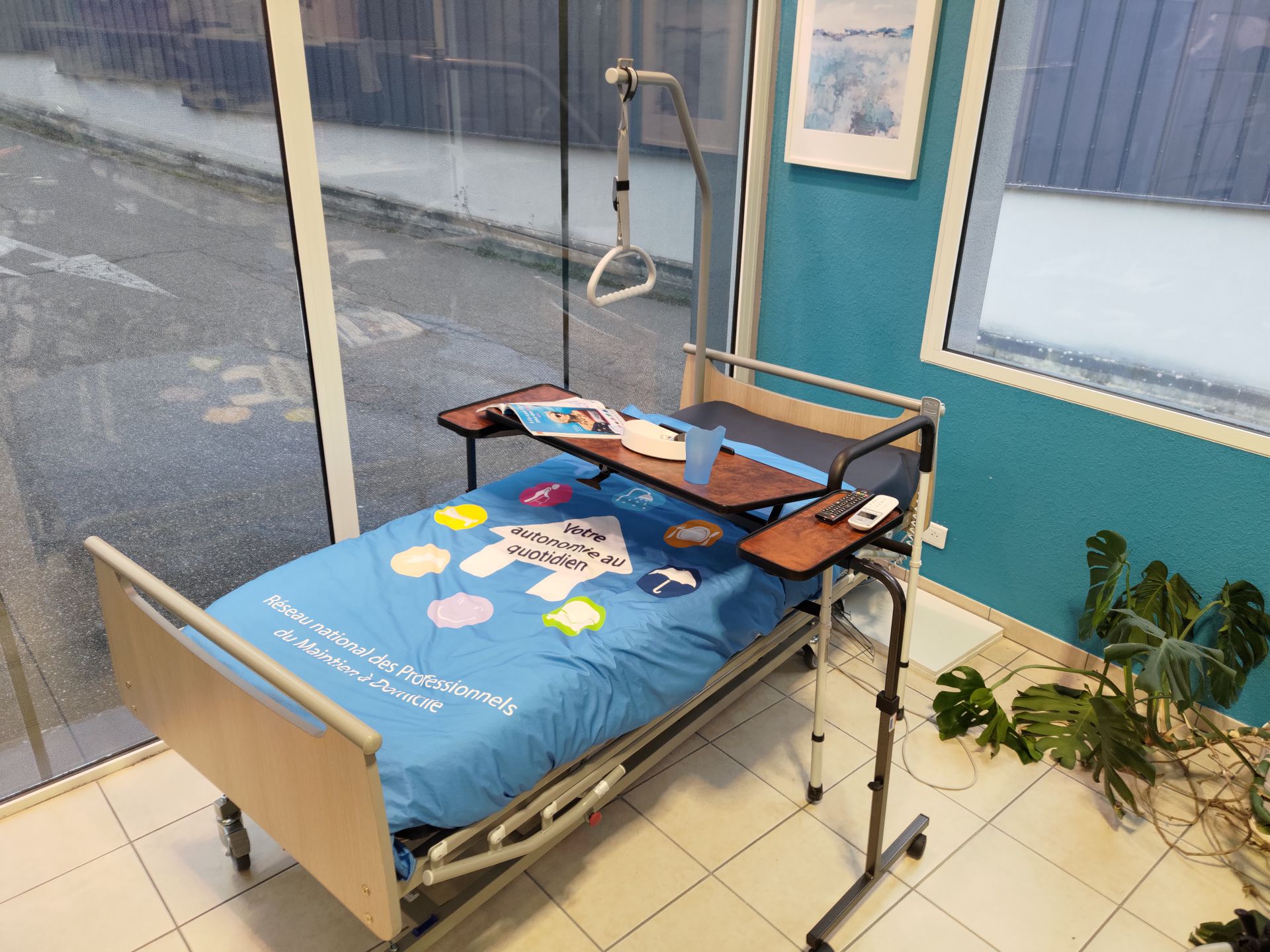 Lit médicalisé pour le maintien à domicile