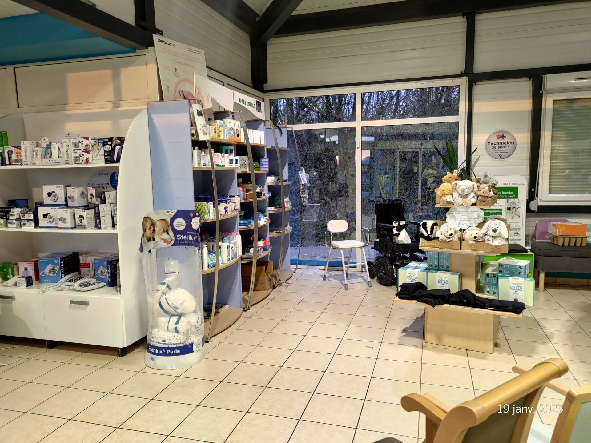 Produits de bien-être Médical Service 55