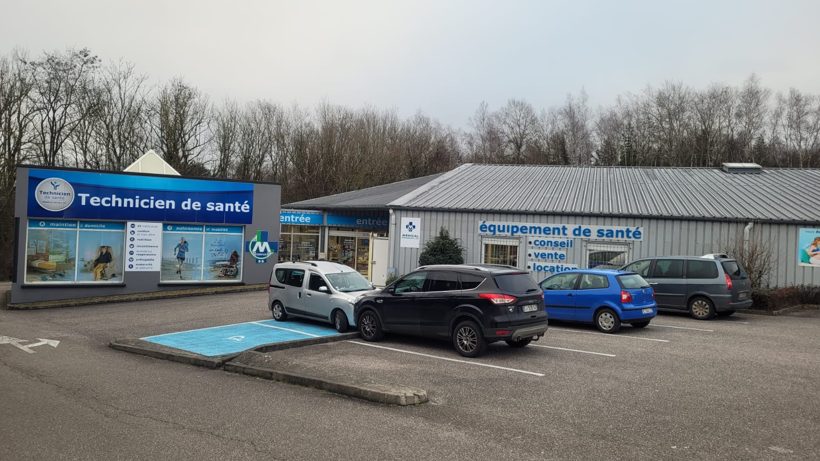 Parking Médical Service 55