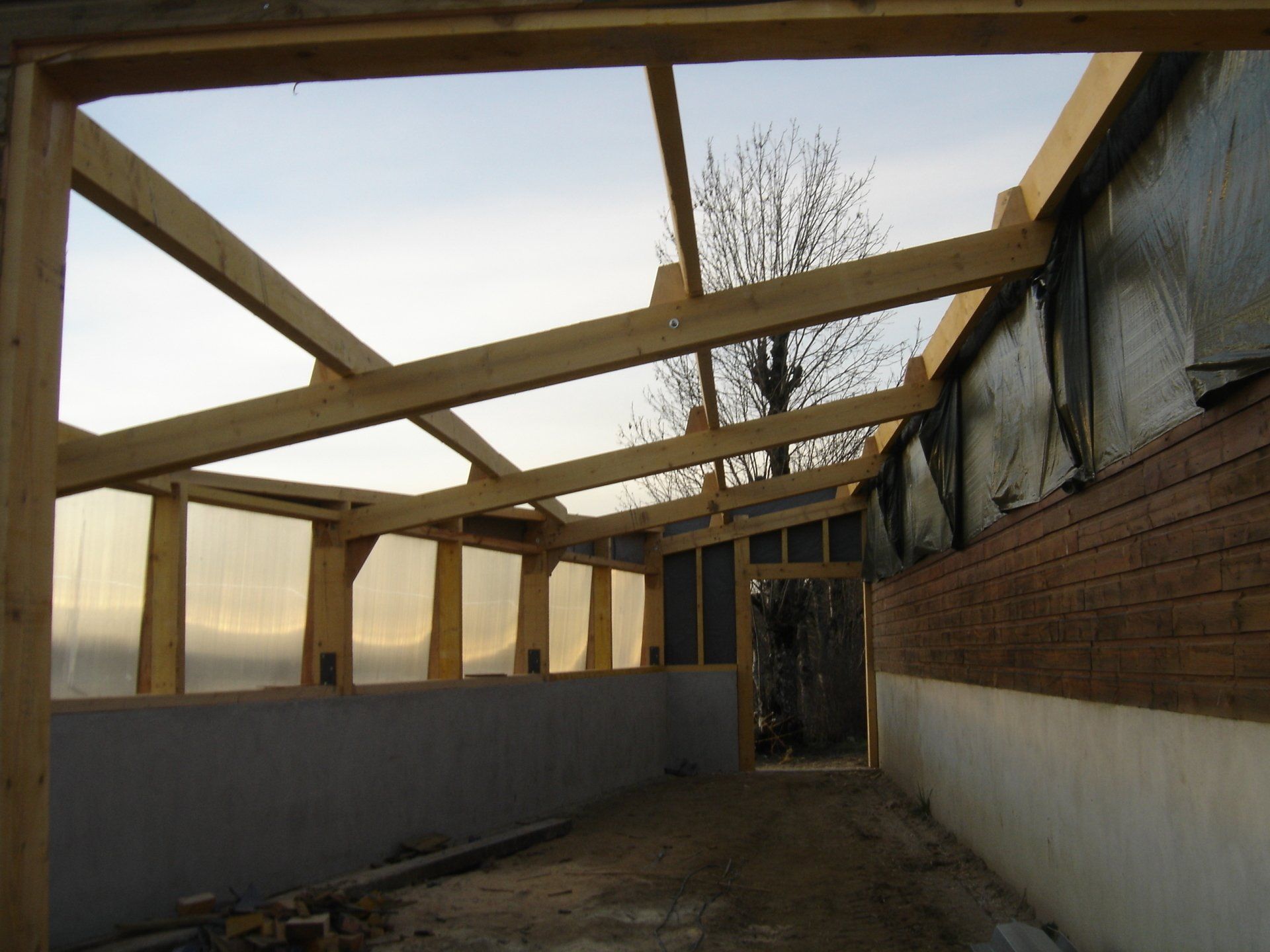 Extension bâtiment agricole