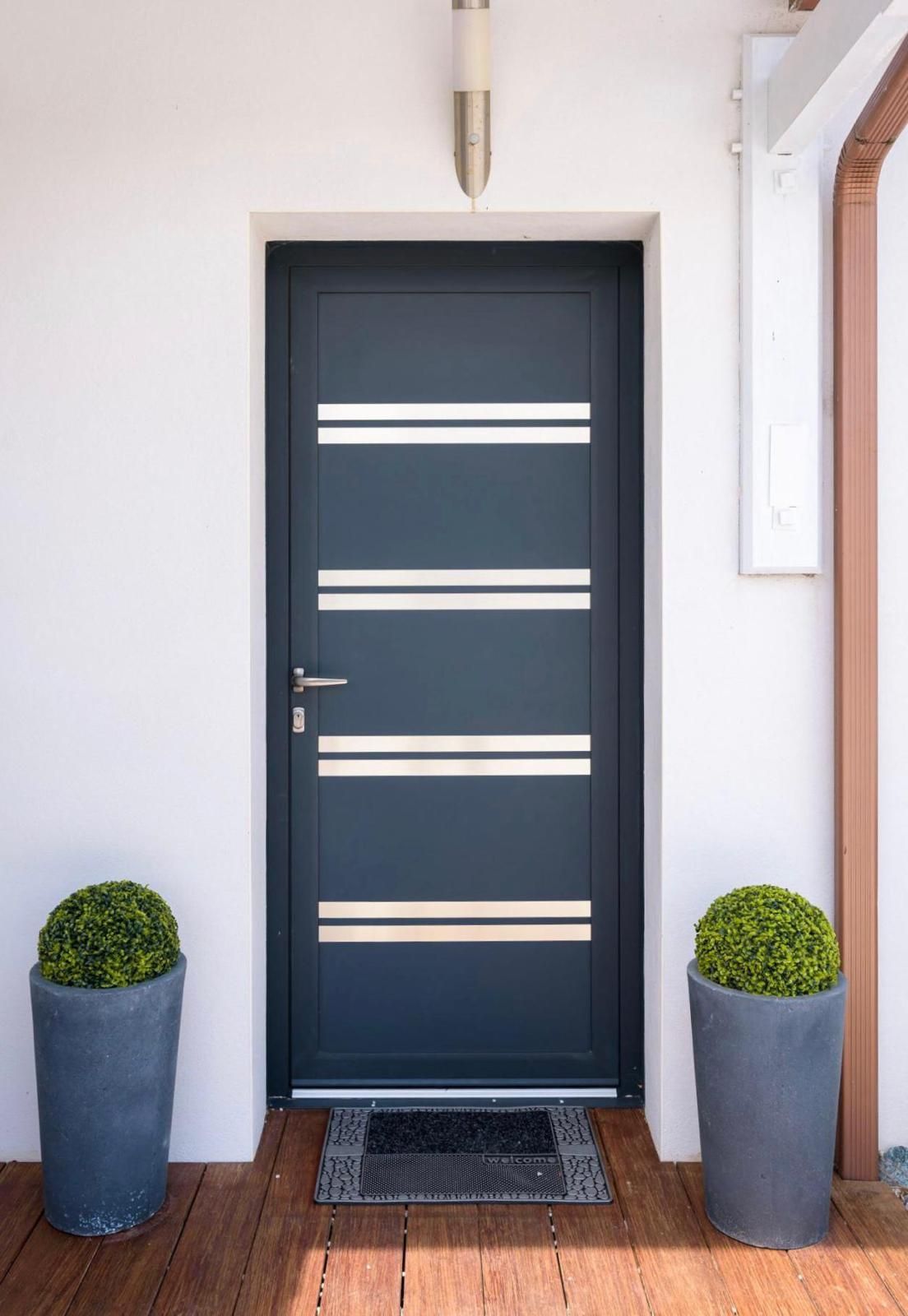 Porte d'entrée design, déco